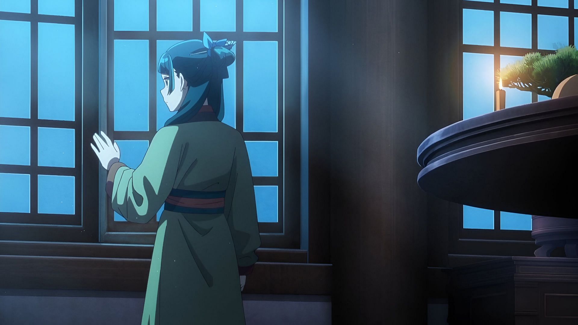 Maomao as seen in The Apothecary Diaries season 2 episode 18 (OLM / TOHO Animation)